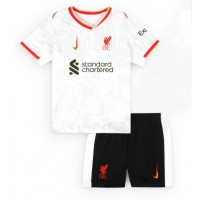 Camiseta Liverpool Tercera Equipación para niños 2024-25 manga corta (+ pantalones cortos)